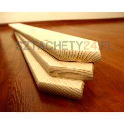 sztachety drewniane szlifowane